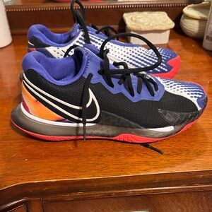 Nike Vapor Black and Purple Tennis Shoes